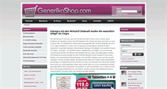 Desktop Screenshot of generikashop.com